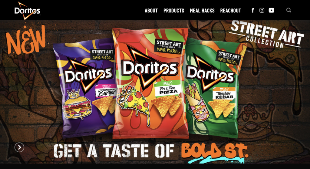 Doritos brand example